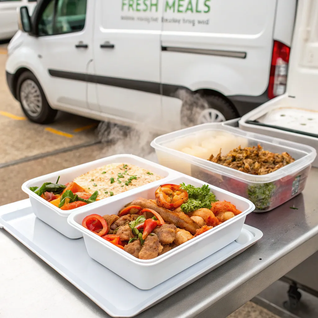Fresh daily meals delivery