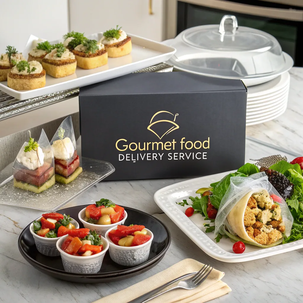 Gourmet food delivery service