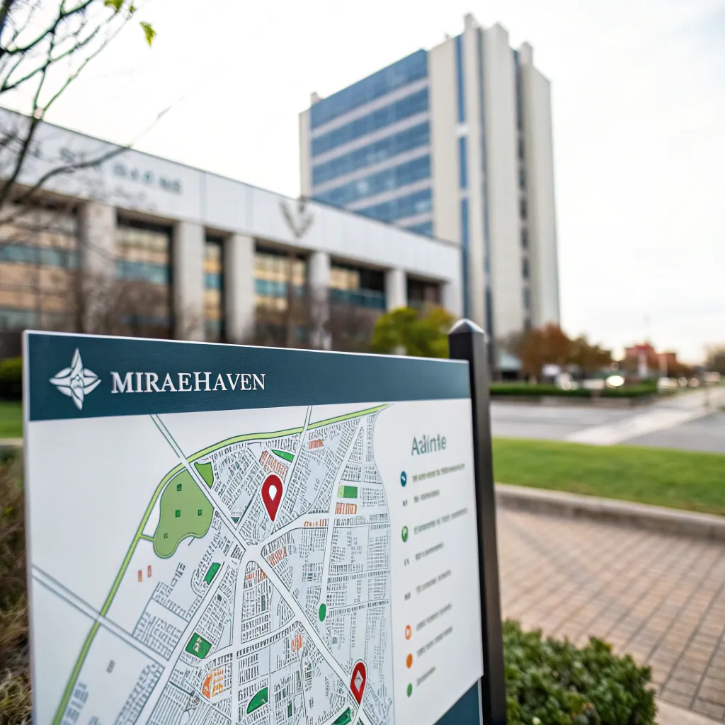 Location map of MIRAGEHAVEN office
